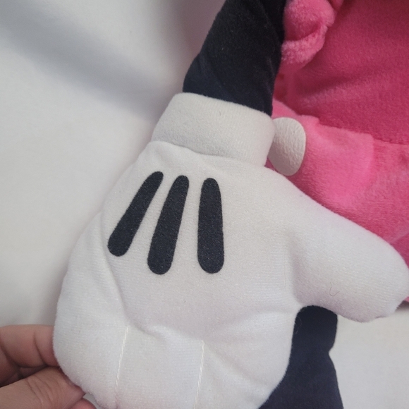 Disney Minnie Mouse 26" Plush Pink White Polka Dot Stuffed Animal Toy - Picture 3 of 6